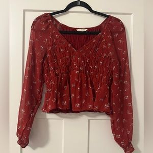 American Eagle Long Sleeve Top